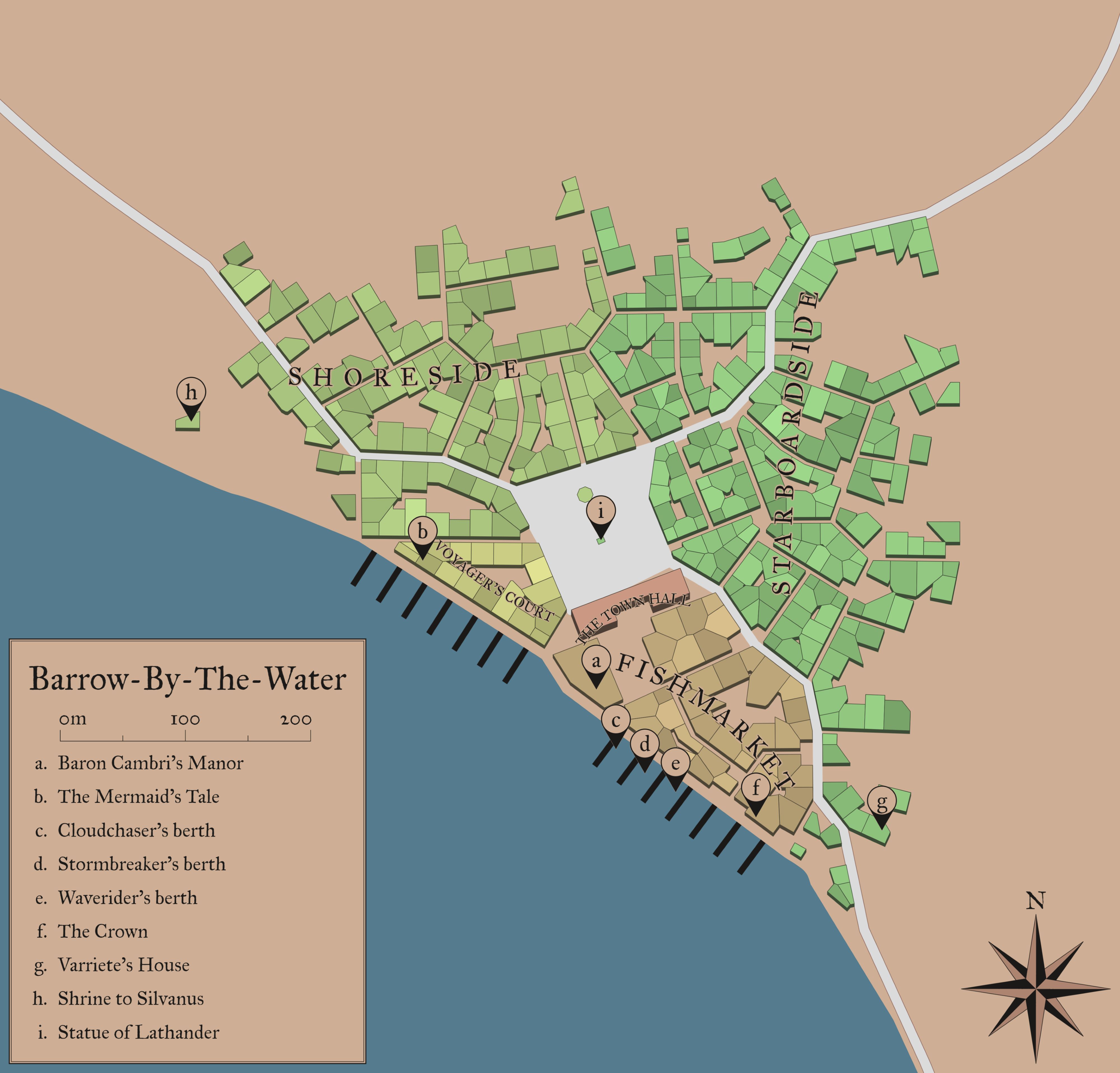 Map of the Barrow-By-The-Water