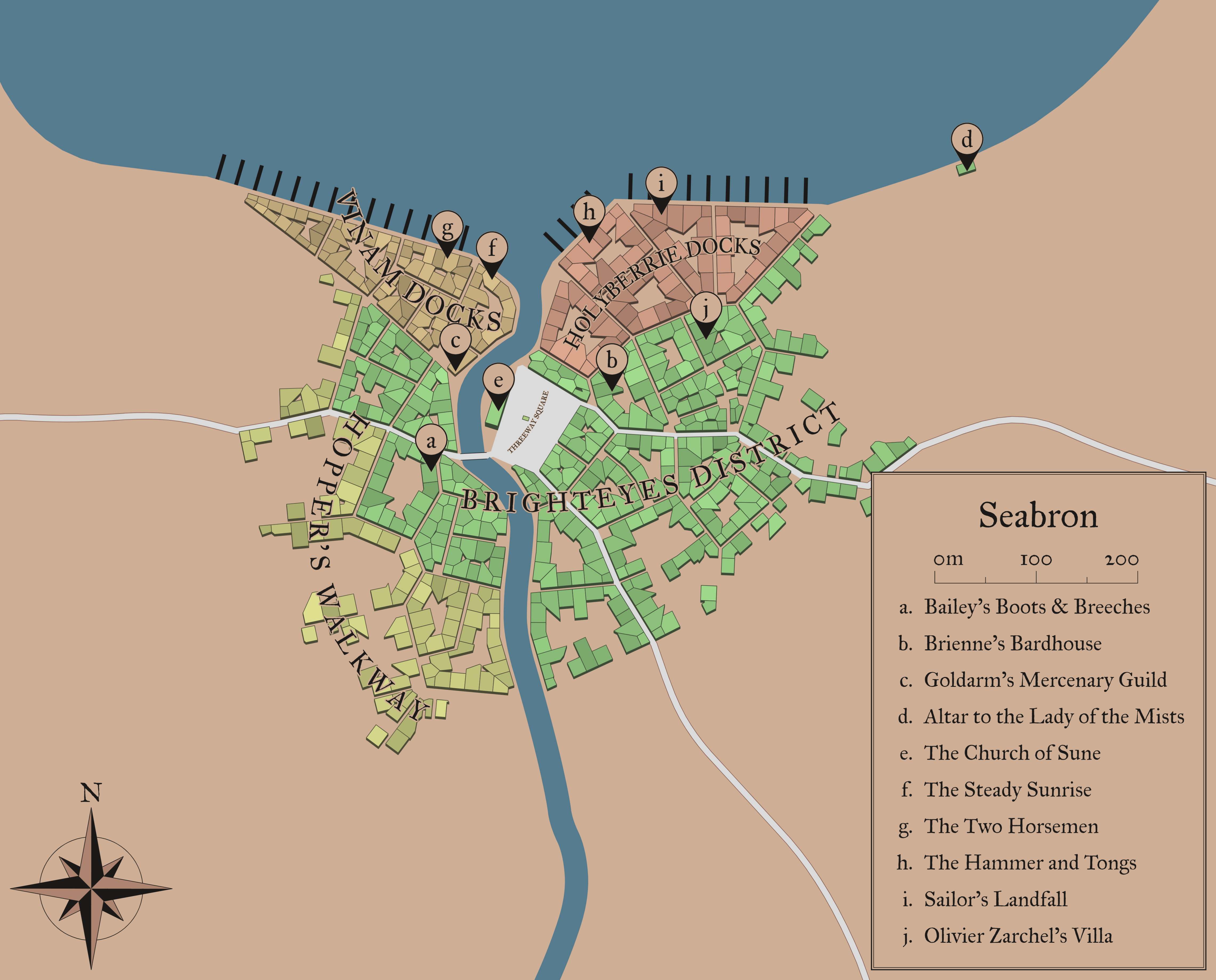 Map of Seabron